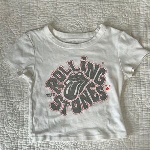 American Eagle Outfitters White Short Sleeve Tee